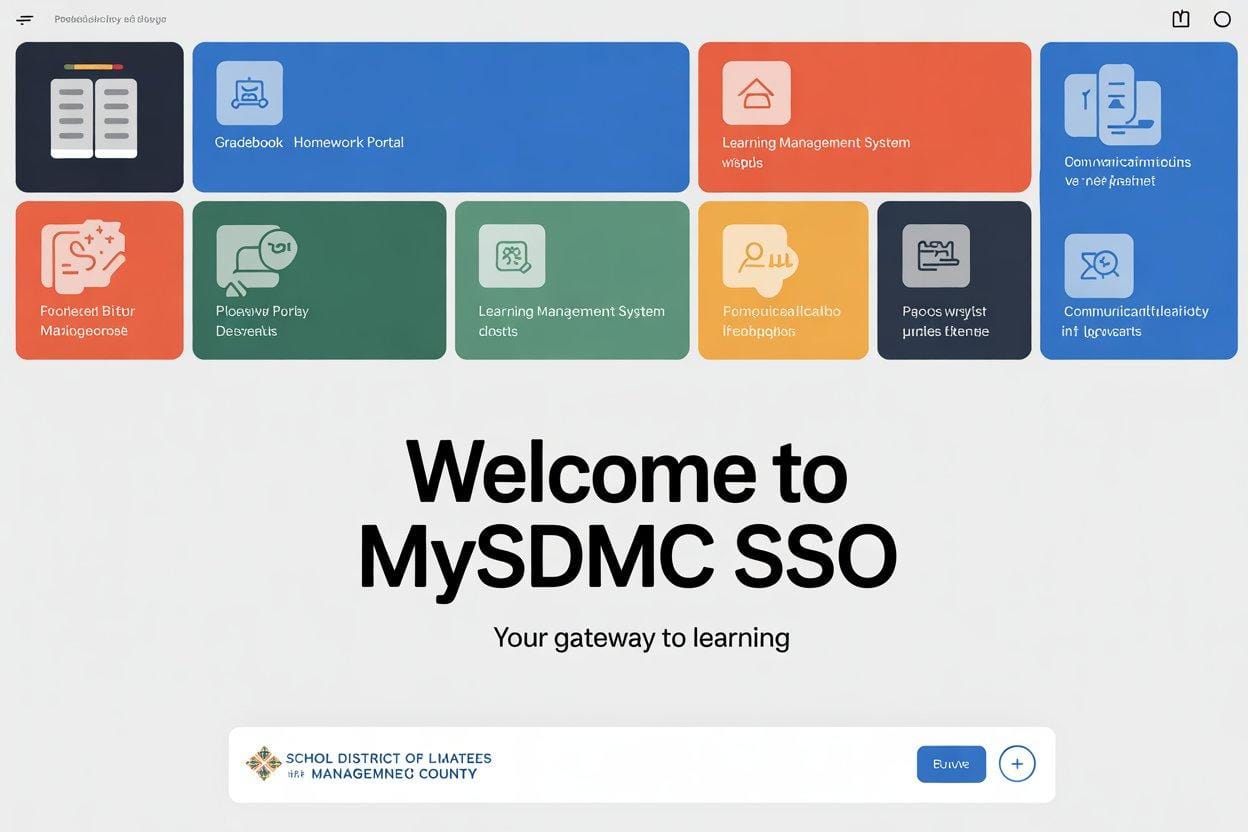 MySDMC SSO portal interface preview image