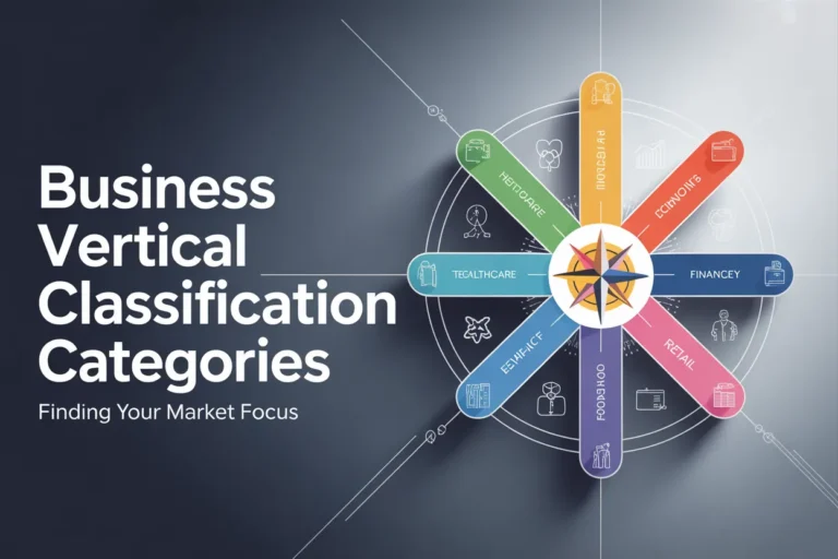 Business Vertical Classification Categories