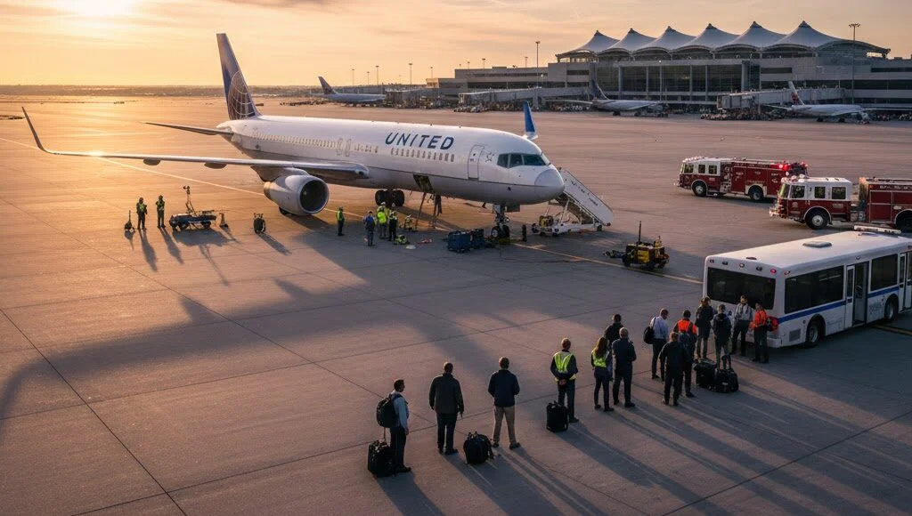 United Airlines Flight UA770 Emergency Diversion