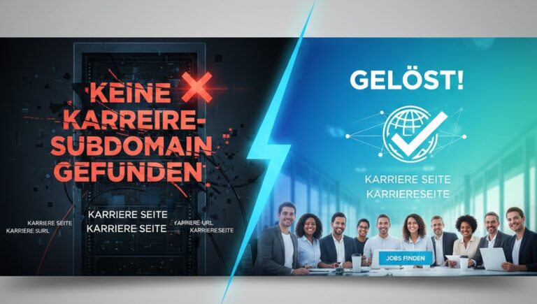 Keine Karriere-Subdomain Gefunden