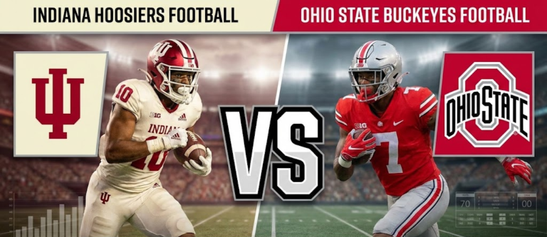 Indiana Hoosiers vs Ohio State Buckeyes Football Stats