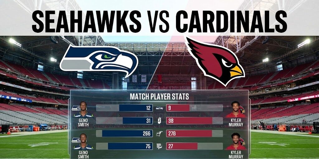 Seahawks vs Arizona Cardinals Match Player Stats