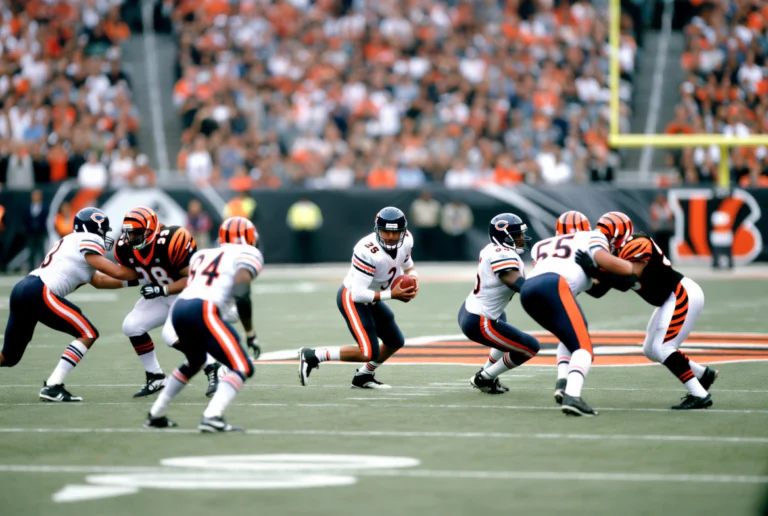 Chicago Bears vs Bengals Match Player Stats
