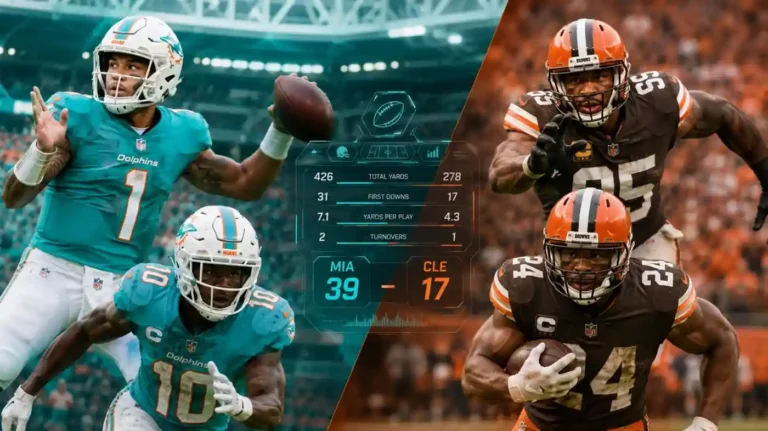 Miami Dolphins vs Cleveland Browns