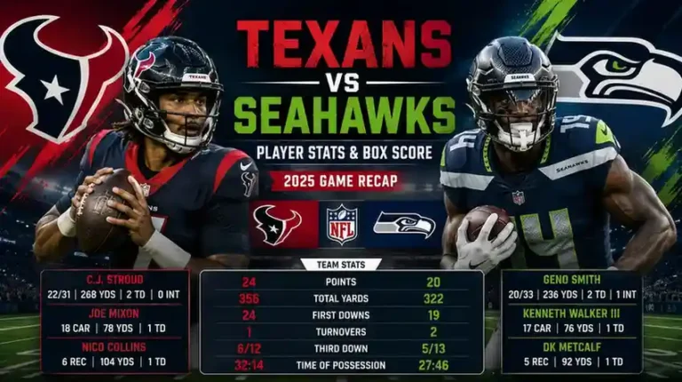 Texans vs Seahawks
