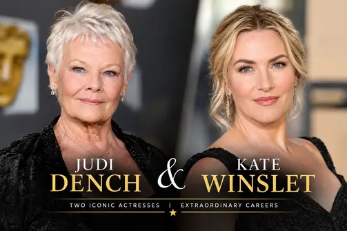 Judi Dench and Kate Winslet featured together in a celebrity profile